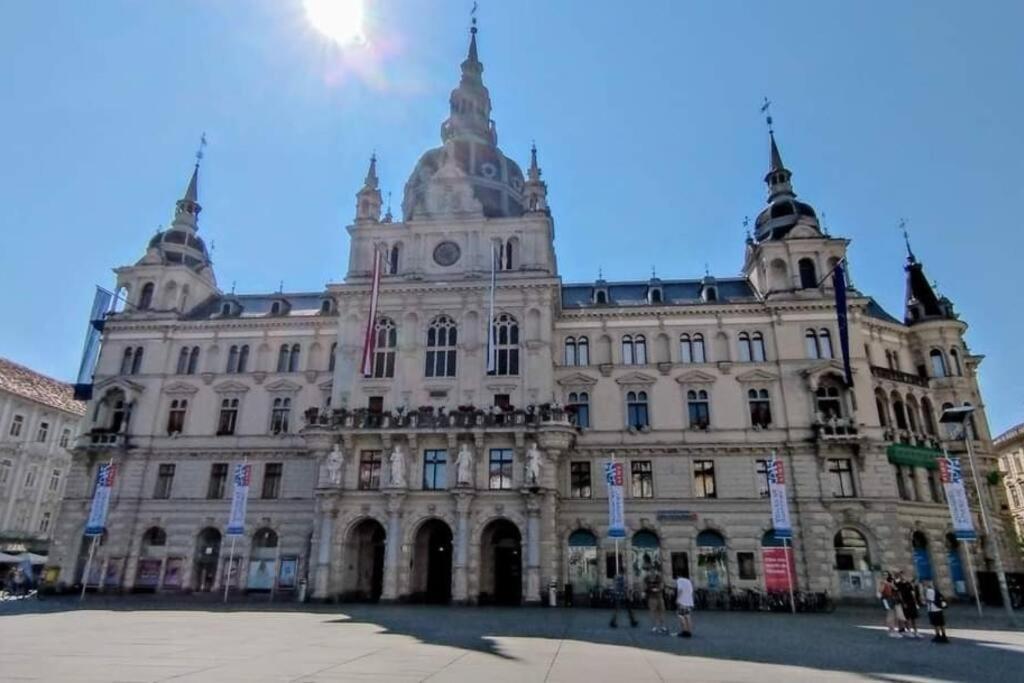 Annenstrasse Graz Central Apartment'6Beds'Freeparking Bagian luar foto