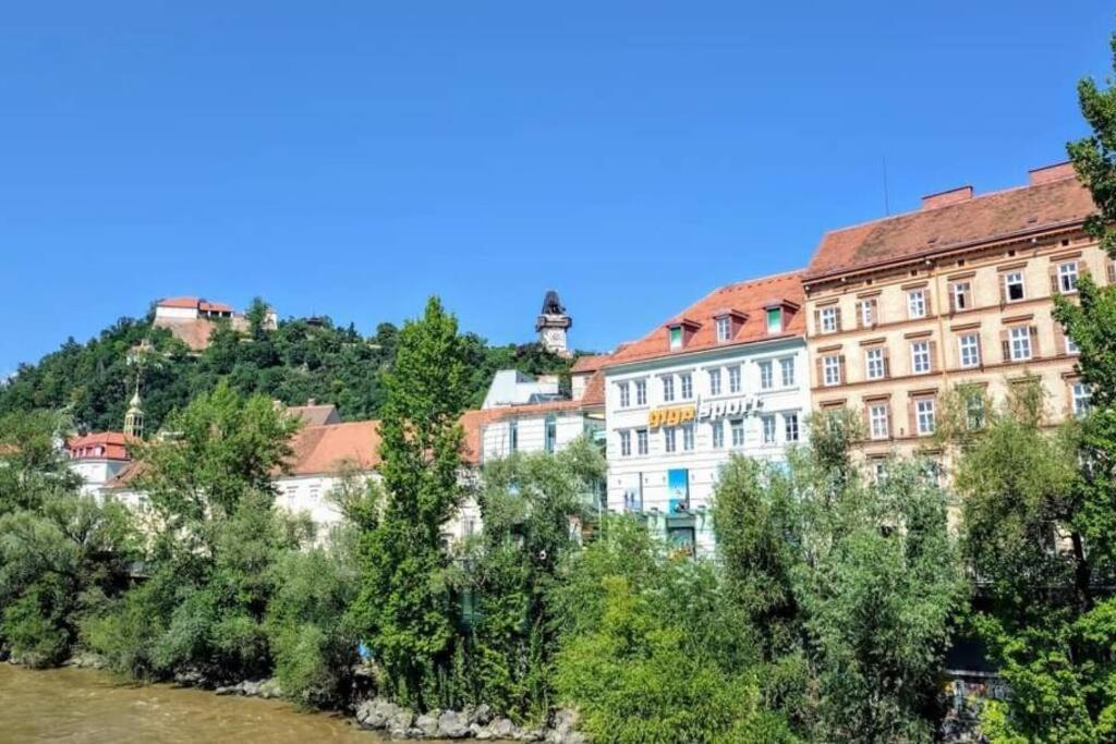 Annenstrasse Graz Central Apartment'6Beds'Freeparking Bagian luar foto